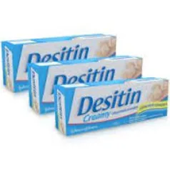 Kit com 3 Cremes Preventivo de Assaduras Desitin 113g cada - R$ 69,78