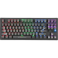 Teclado Mecanico Xtrike-Me GK-979, Rainbow, Switch Blue | R$ 143