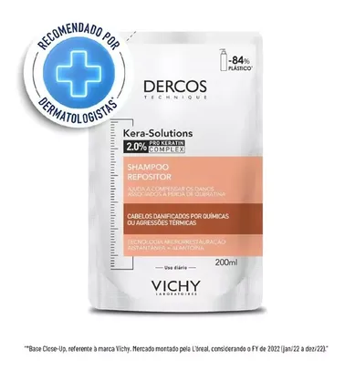 Vichy Dercos Refil Shampoo Kera Solutions 200ml