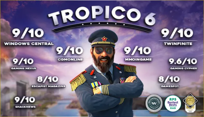 Tropico 6 Steam R$7