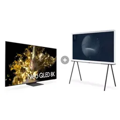 [Members] Smart TV 55" Neo QLED 8K Samsung 55QN700B Mini LED + Smart TV 55" QLED 4K The Serif 55LS01B 