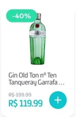 [James delivery] Gin tanqueray n° ten | R$120