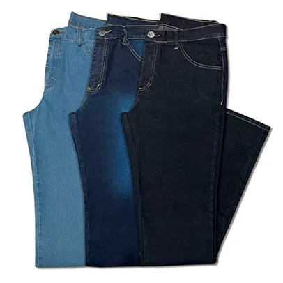 Kit 3 Calças Jeans Masculina Almix (40)