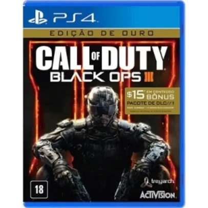 Call of Duty Black Ops 3 GOLD EDITION - PS4 - R$ 79,90
