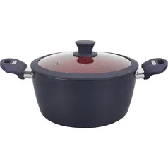 [AME 94,99] Caçarola DreamCook Antiaderente 24cm Grafite com Tampa - Classic Home