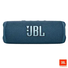 [PIX] Caixa de Som Bluetooth JBL Flip 6 à Prova d'Água Azul - JBLFLIP6