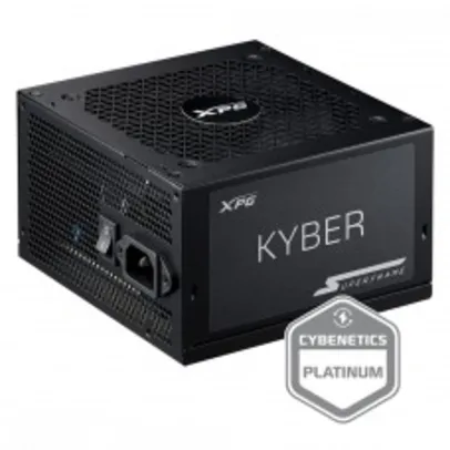 Fonte XPG Kyber SuperFrame, 850w, 80 Plus Gold, Com conector PCIe 5.0, PFC Ativo, KYBER850G BK C BR 