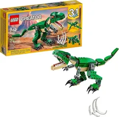 Conjunto Lego Creator Poderosos Dinossauros Construa Voc Mes