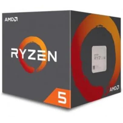 Processador AMD Ryzen 5 1600 3.2GHZ Cache 19MB YD1600BBAEBOX - R$666,00