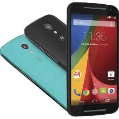 [Americanas] Smartphone Motorola Moto G (2ª Geração) DTV Colors Dual Chip Desbloqueado por 829,00