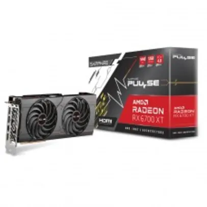 Placa de Vídeo Sapphire Pulse AMD Radeon RX 6700 XT, 12GB, GDDR6, FSR, Ray Tracing, 11306-05-20G