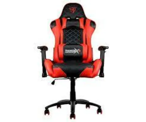 Saindo por R$ 729: [VOLTOU]Cadeira Gamer Thunderx3 TGC12 Preto Com Vermelho, TGC-BR | Pelando