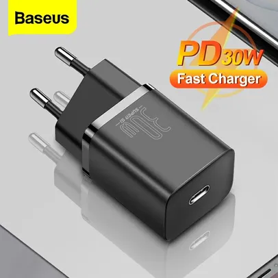 [NOVO USUÁRIO) Carregador Baseus 30W | R$ 39