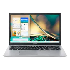 Notebook Acer Aspire 5 A515-56-73M5 Intel Core i7 11ª Gen Windows 11 Home 8GB 512GB SDD 15.6` FHD em