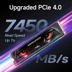 SSD NVME Movespeed 7450MB/s 2TB