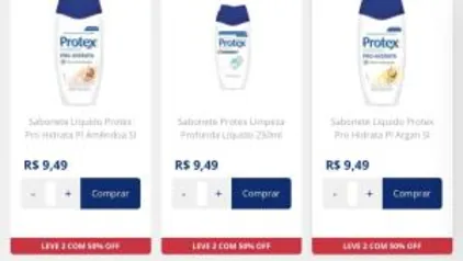 BUG - Sabonete Protex Líquido 250ml - Drogaria Pacheco / Drogaria São Paulo