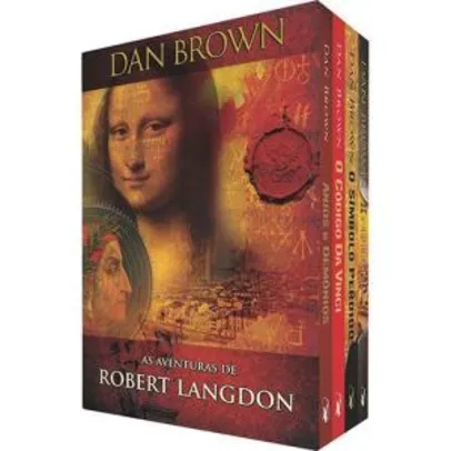 Box - As Aventuras de Robert Langdon - Dan Brown - R$ 53