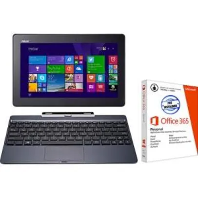 [Americanas] Notebook 2 em 1 ASUS Transformer Book T100 2GB 500GB Tela 10.1" + Office 365 - R$900