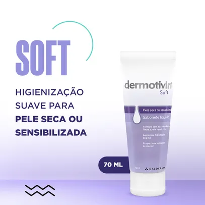 Dermotivin Soft Pele Seca com 70ml