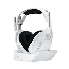 Headset Gamer Sem Fio Logitech G Astro A50 X LIGHTSPEED + Base Station, Bluetooth e HDMI 2.1 Passthru, Xbox Series, PlayStation, PC/Mac - Branco