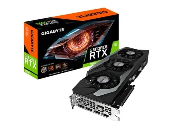 Placa de Video Gigabyte GeForce RTX 3090 Gaming OC 24GB GDDR6X 384-bit, GV-N3090GAMING OC-24GD