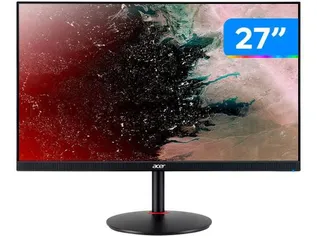 (APP+ C. OURO) Monitor Gamer Acer XV270 P 27” LED IPS 144hz 2ms FULL HD | R$1533