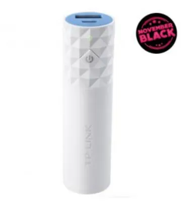 Carregador Portátil TP-Link 2600mAh TL-PB2600 Branco - R$19,90