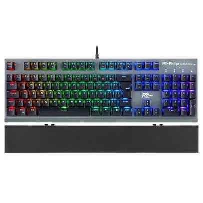 [AME R$ R$ 104] Teclado Mecânico Gamer Philco PKB92 Aluminum Outemu Brown