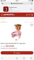 Boneca Analu Multikids BR732 - Baby Wow