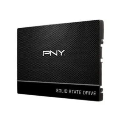 SSD PNY CS900, 240GB, SATA, Leitura: 535MB/s e Gravações: 500MB/s - SSD7CS900-240-RB - R$ 209
