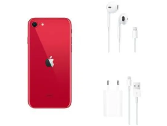 [APP] iPhone SE Apple 64GB RED 4,7” 12MP iOS | R$2548
