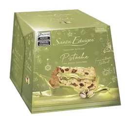 [Levando 2] Panettone Recheado Pistache com Gotas de Chocolate Santa Edwiges 500g