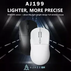 Mouse óptico sem fio AJAZZ AJ199 Branco