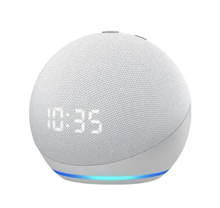 [MILHAS] Echo Dot 4ª Geração com Relógio com Alexa - Amazon | R$350