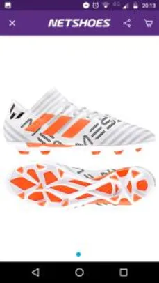 Chuteira Society Adidas Nemeziz Messi 17.3 TF - R$ 233 (na compra de 3 pares)