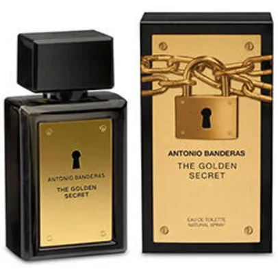 [AME R$ 89] Perfume The Golden Secret Eau de Toilette Antonio Banderas 100ml | R$ 149