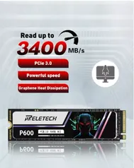 SSD NVMe Reletech P600 1TB - 3400MB/s