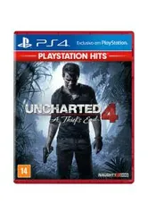 [App + Primeira compra] Jogo Uncharted 4  - Mídia Física PS4