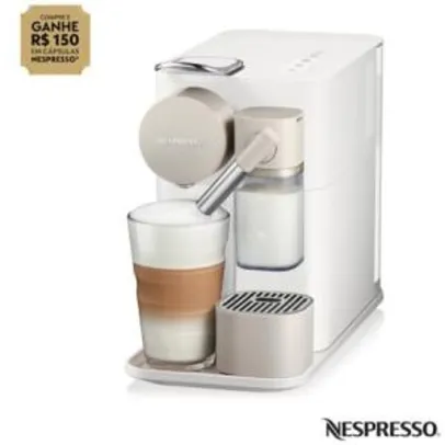 Cafeteira Nespresso Lattissima One Branca para Café Espresso - F111-BR por R$ 541