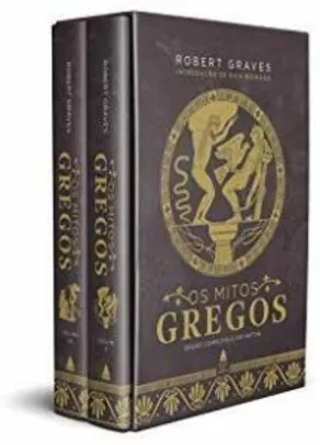 Livro os mitos gregos: box com dois dolumes