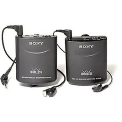 Microfone De Lapela Sem Fio Sony Wcs-999 por r$ 76