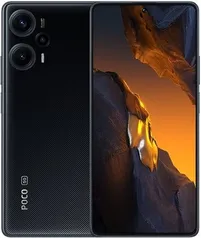 Smartphone Xiaomi Poco F5 com processador Snapdragon 7+ Gen 2 Dual SIM 5G 12gb Ram 256gb Rom (Black)