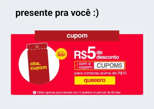 Imagen na descrição da promoção