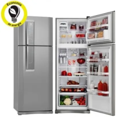 [Ricardo Eletro] Refrigerador | Geladeira Electrolux Frost Free 2 Portas 459 Litros Inox - DF52Xpor R$ 2773