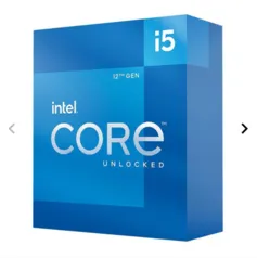 Processador Intel Core i5-12600K, 10-Core, 16-Threads, 3.7GHz (4.9GHz Turbo), Cache 20MB, LGA1700, BX8071512600K