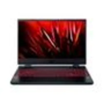 Notebook Gamer Acer Nitro 5 AMD Ryzen 5 7535HS, 8GB, NVIDIA RTX 3050, SSD 512GB, 15.6 Full HD, Linux Gutta, Preto - AN515-47-R5SU