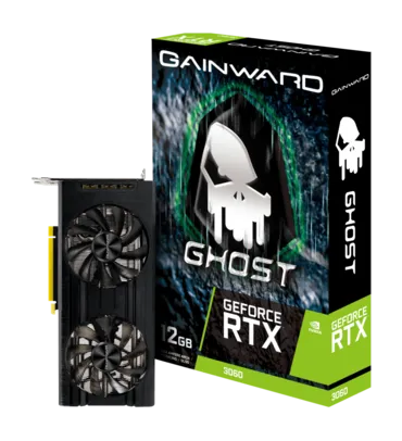 Placa de Vídeo GAINWARD GeForce RTX 3060 Ghost 12GB GDDR6 LHR 192Bits - NE63060019K9-190AU