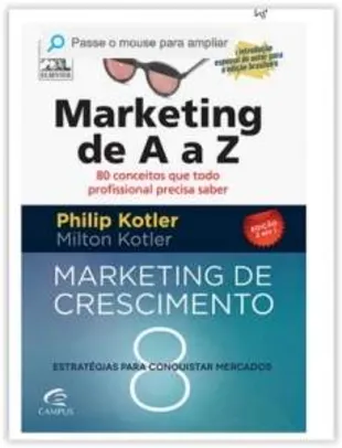 [Submarino] Livro - Marketing de A a Z e Marketing de Crescimento (Edição 2 em 1) por R$ 9