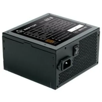 Fonte Raptor, 600W, 80 Plus Bronze - PCG050018 - R$220