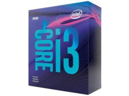Processador Intel Core I3-9100F 3.6GHz 6MB Lga1151 BX80684I39100F | R$397